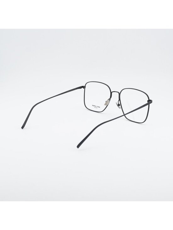 Saint Laurent SL491 004 Eyeglasses Matte Black 55mm Square Frame